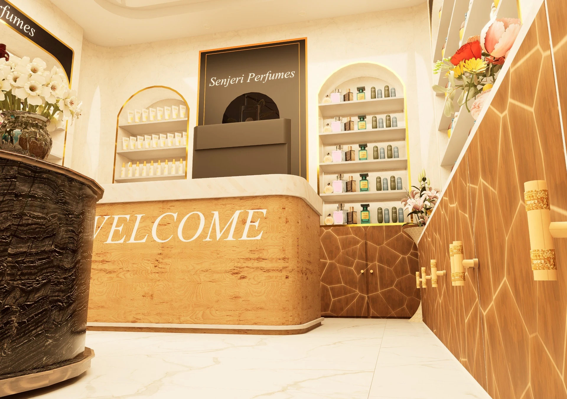 Sanjeri Perfumes interior view 4